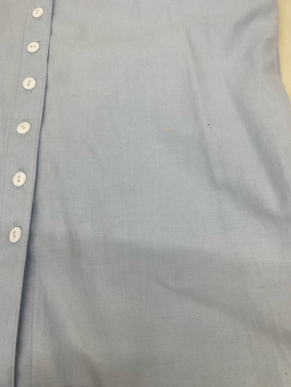 VINTAGE BLUE BLOUSE - Picture 5 of 9